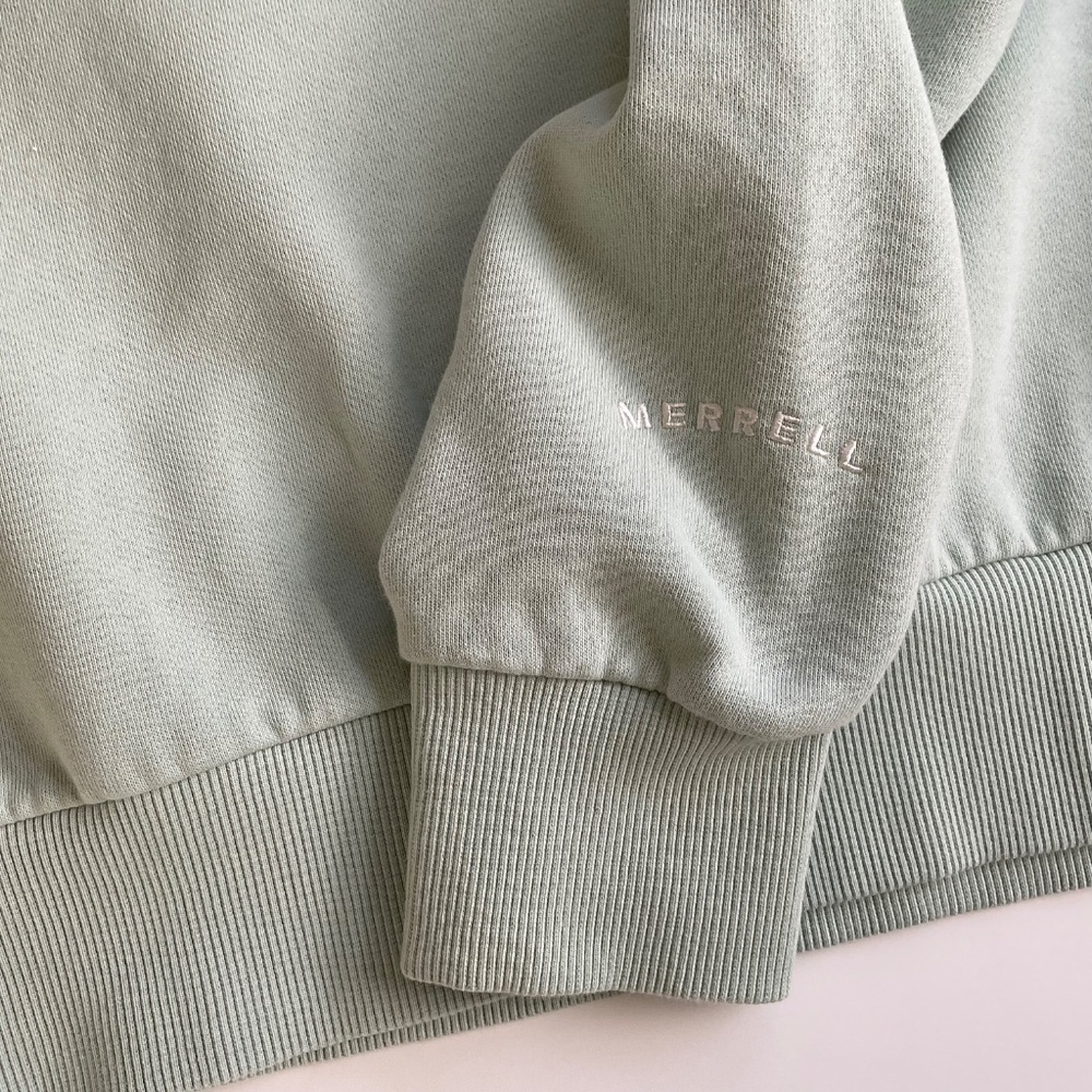 Merrell Women’s Sweatshirt Sz M Sage Athleisure Everyday Comfort Normcore Sporty - Picture 4 of 10